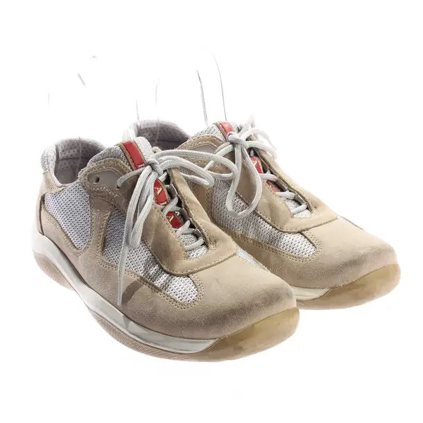 Sneakers, in Beige, Prada Linea Rossa