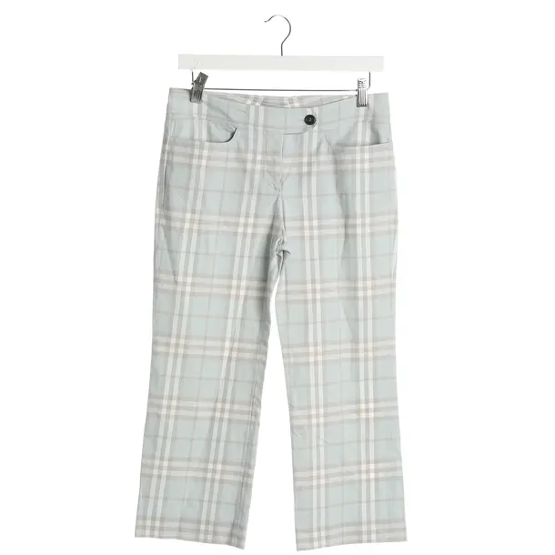 Pants, in Light Blue, Cotton, Burberry London