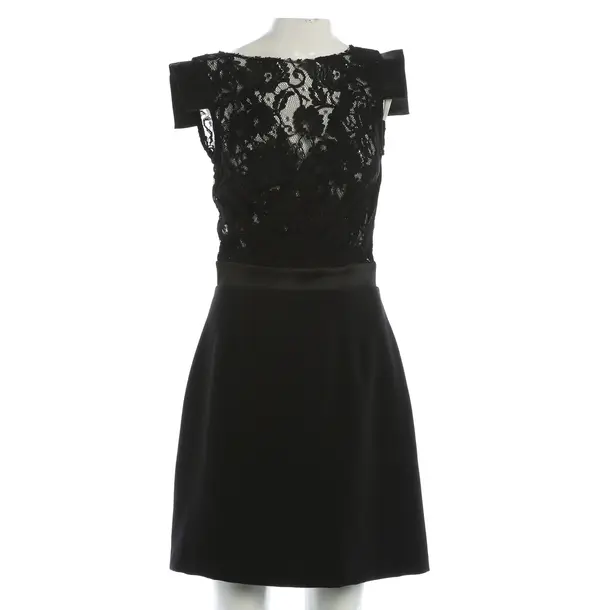 Cocktail Dress, in Black, Cotton, Elisabetta Franchi