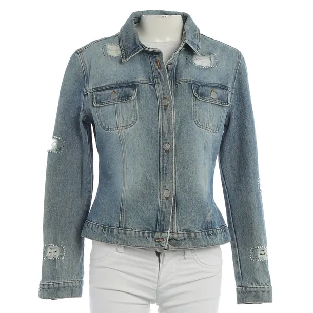 Denim Jacket, in Light Blue, Cotton, Blumarine