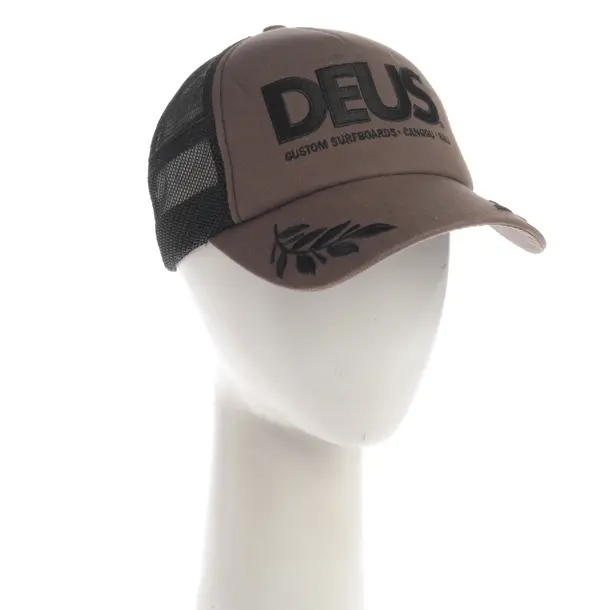 Cap, in Schwarz, Baumwolle, Deus