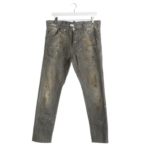 Jeans Slim Fit, in Grau, Baumwolle, Dsquared