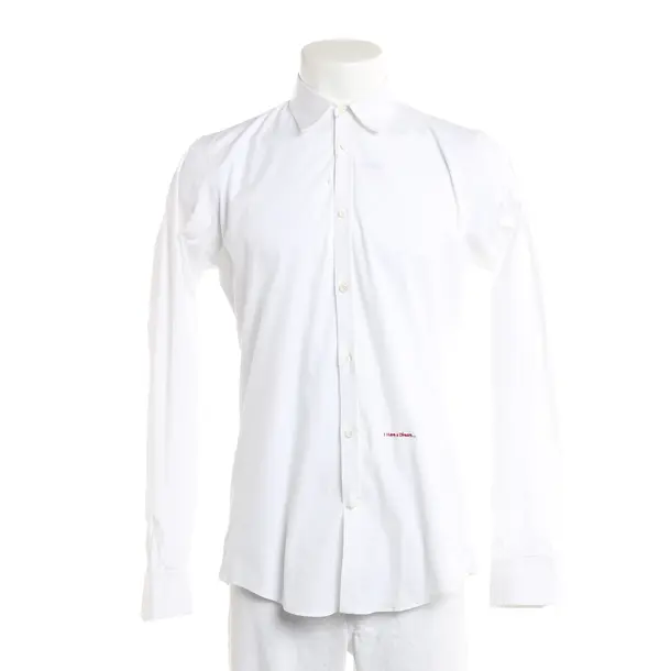 Camicia, in Crema, Cotone, Dsquared