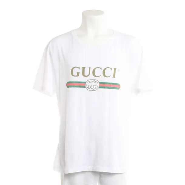 T-Shirt, in Mehrfarbig, Baumwolle, Gucci