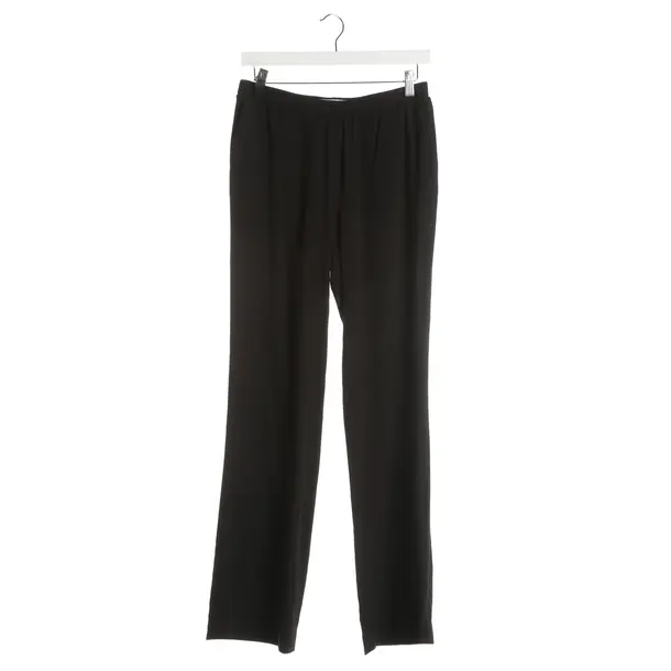 Pants, in Black, Silk, Fabiana Filippi