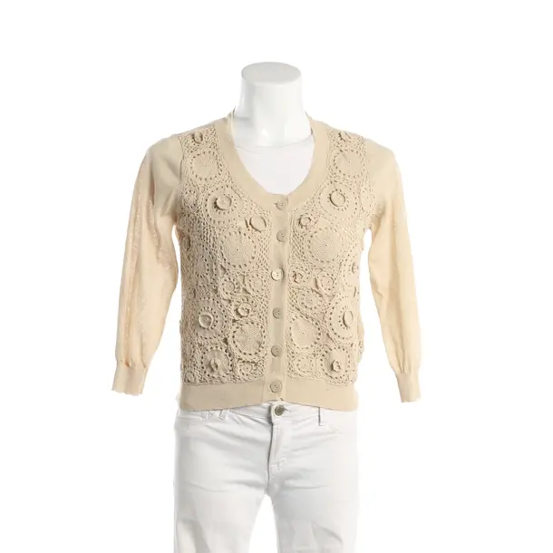 Strickjacke, in Nude, Baumwolle, Ermanno Scervino