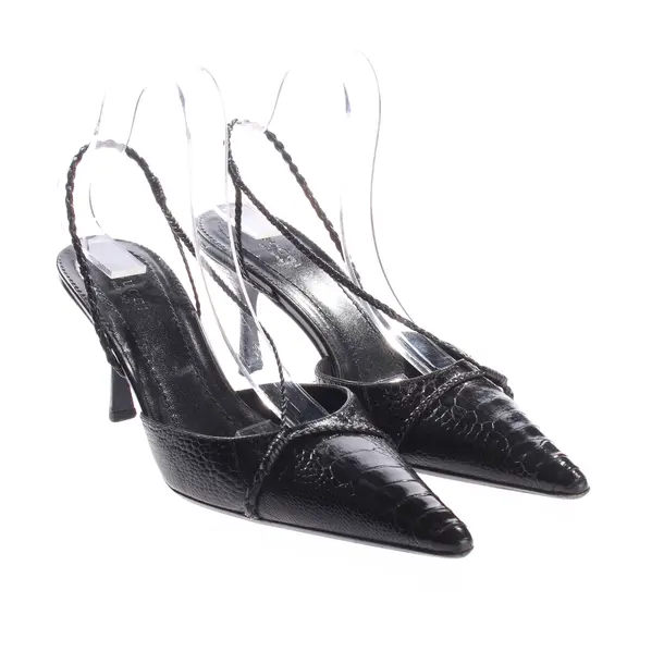 Slingbacks, in Schwarz, Gucci