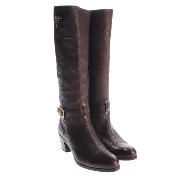 Stivali, in Marrone, Prada