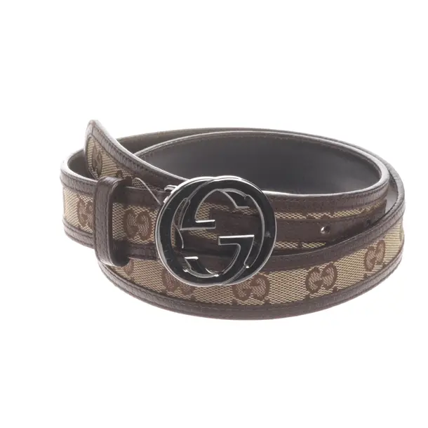 Gürtel, in Dunkelbraun, Leder, Gucci