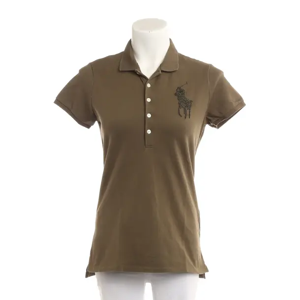 Poloshirt, in Dunkelgrün, Baumwolle, Polo Ralph Lauren