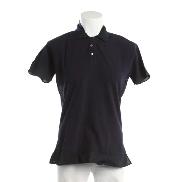 Polo Shirt, in Navy, Cotton, Brunello Cucinelli