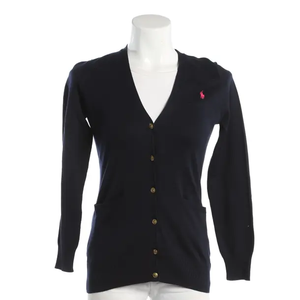 Cardigan, in Navy, Cotton, Polo Ralph Lauren
