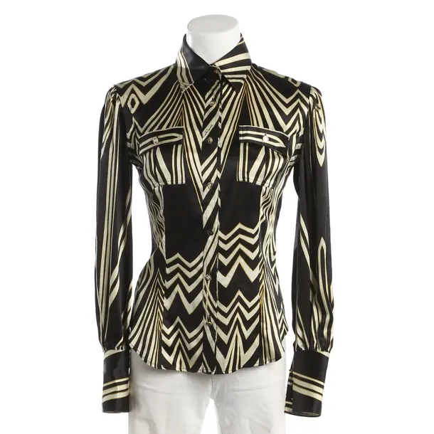 Blouse, in Multicolored, Silk, Roberto Cavalli