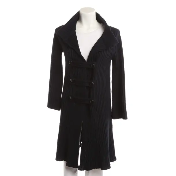 Strickjacke, in Navy, Wolle, Prada
