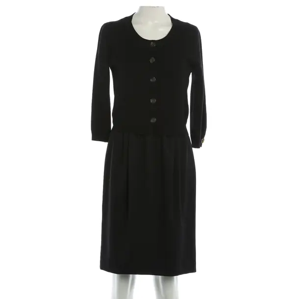 Dress, in Black, Wool, Fabiana Filippi