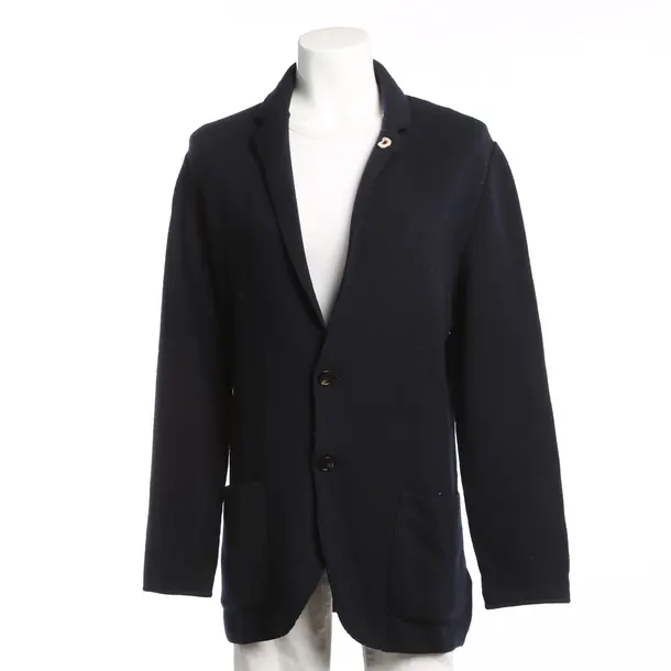 Sakko, in Navy, Wolle, Lardini