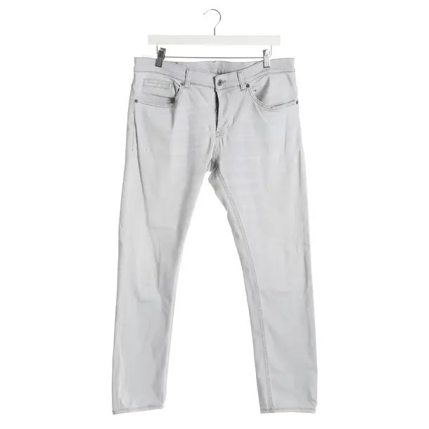 Slim Fit Jeans, in Light Gray, Cotton, Dondup
