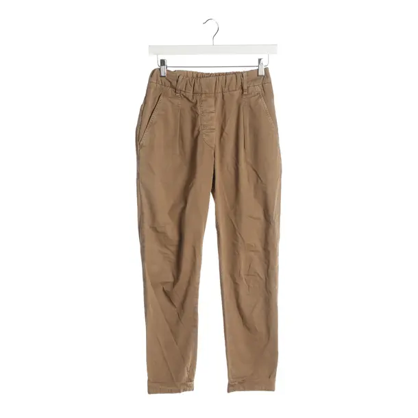 Pants, in Light Brown, Cotton, Brunello Cucinelli