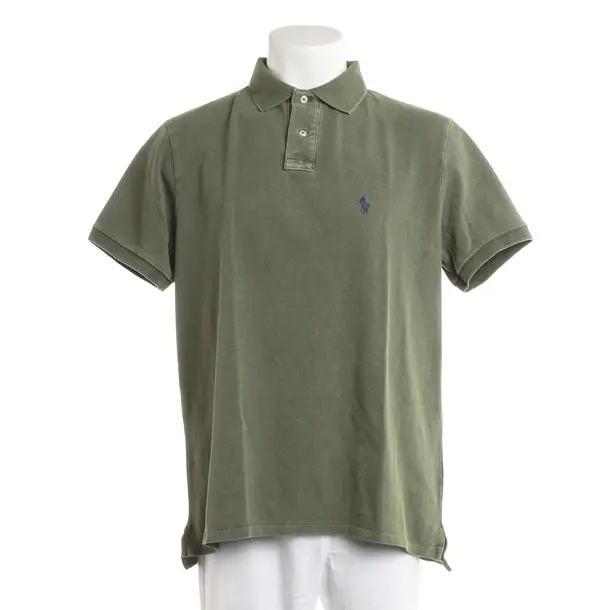 Polo Shirt, in Dark Green, Cotton, Polo Ralph Lauren