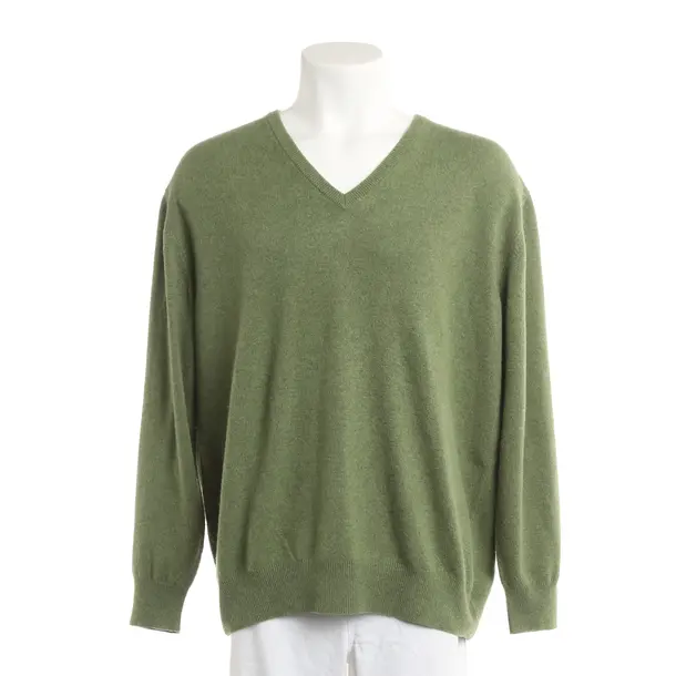 Pullover, in Grün, Kaschmir, Loro Piana