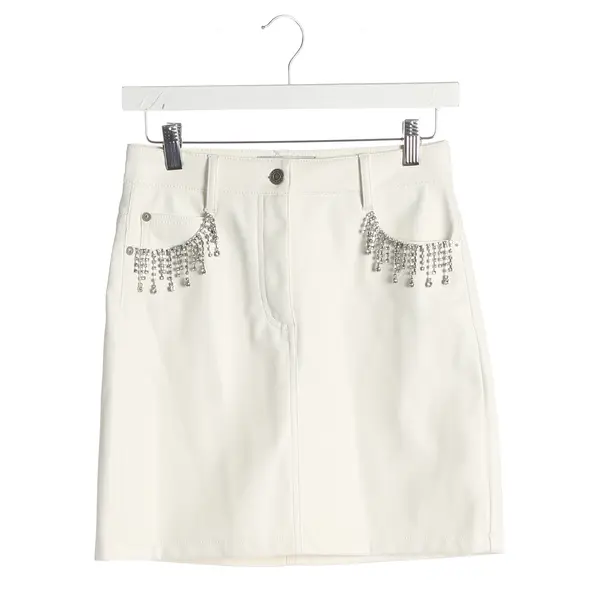 Skirt, in White, Polyester, Ermanno Scervino