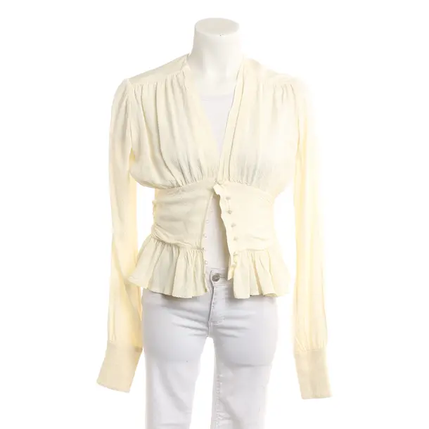 Blouse, in Beige, Viscose, Rotate Birger Christensen