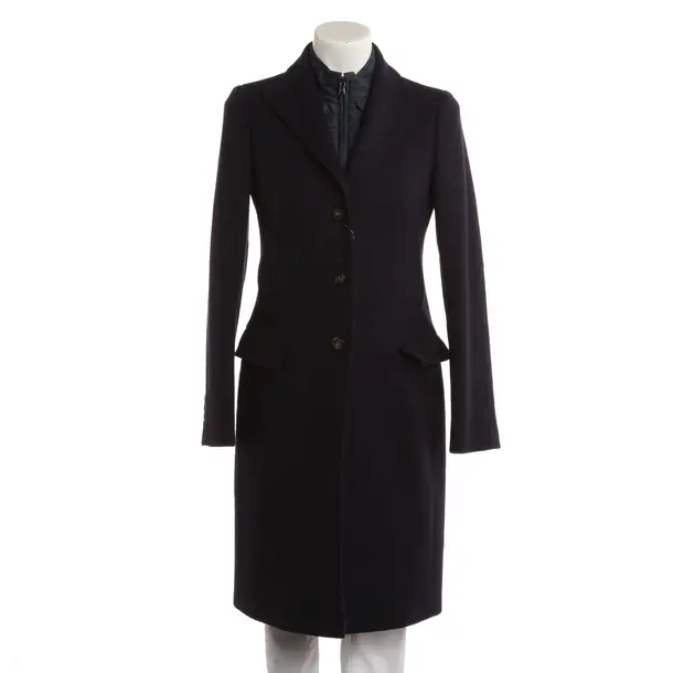 Wintermantel, in Blau, Wolle, Fay