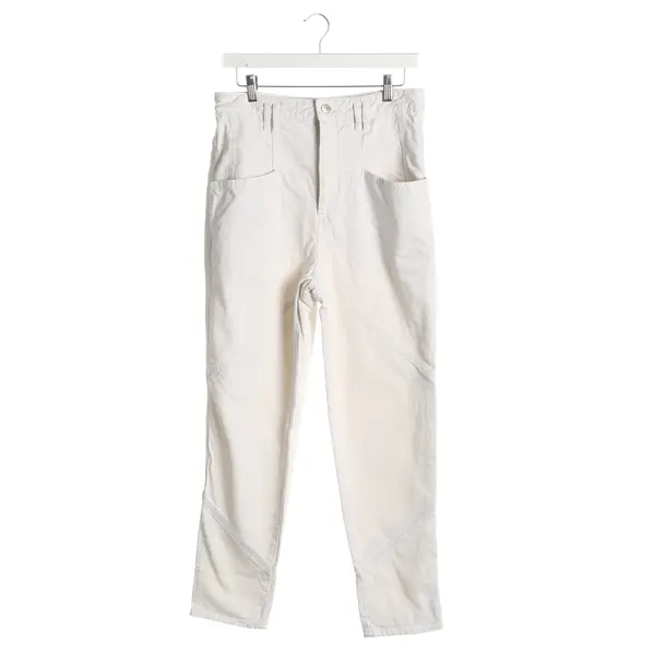 Jeans boyfriend, in Crema, Cotone, Isabel Marant