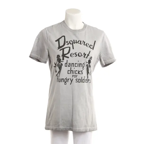 Shirt, in Gray, Cotton, Dsquared