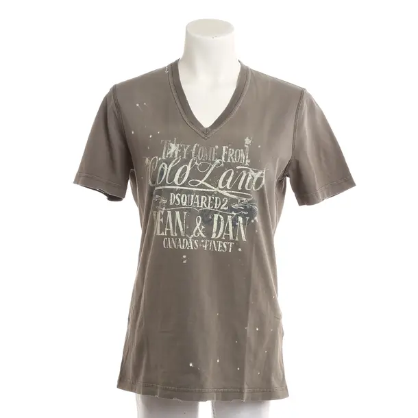 Shirt, in Brown, Cotton, Dsquared