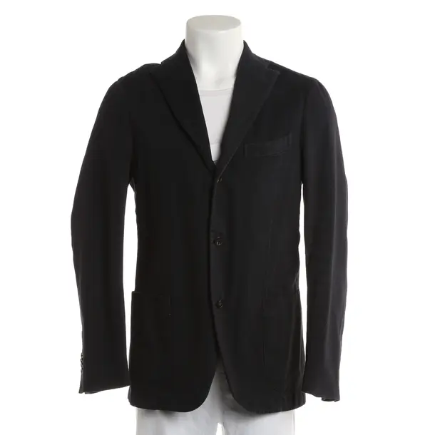 Blazer, in Navy, Cotton, Boglioli