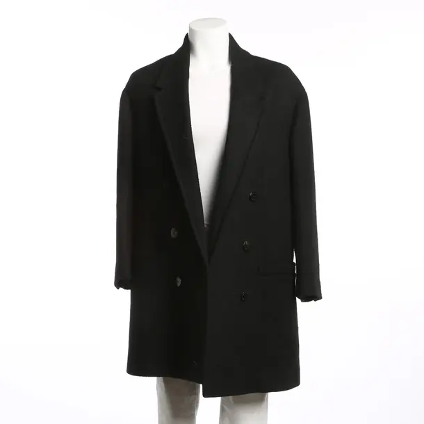 Mid-Season Coat, in Black, Wool, Neil Barrett