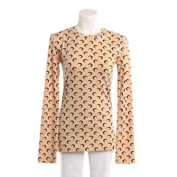 Longsleeve, in Hellbraun, Polyimid, Marine Serre