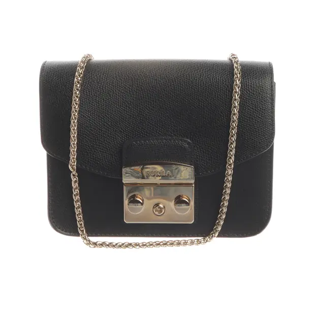 Abendtasche, in Schwarz, Leder, Furla