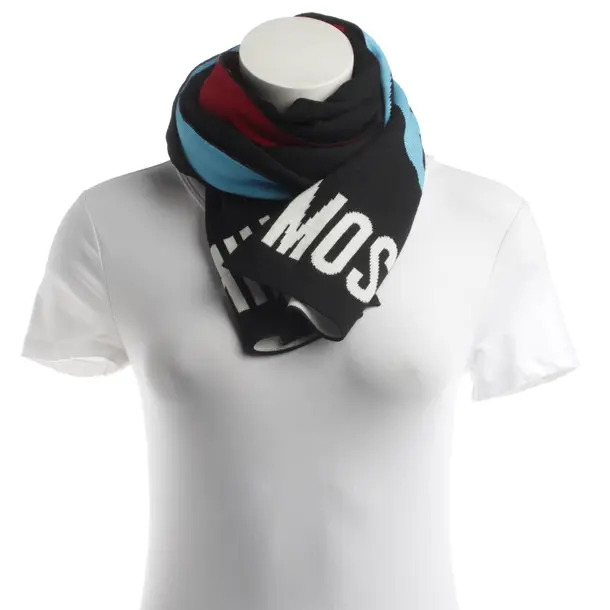 Scarf, in Multicolored, Wool, Moschino