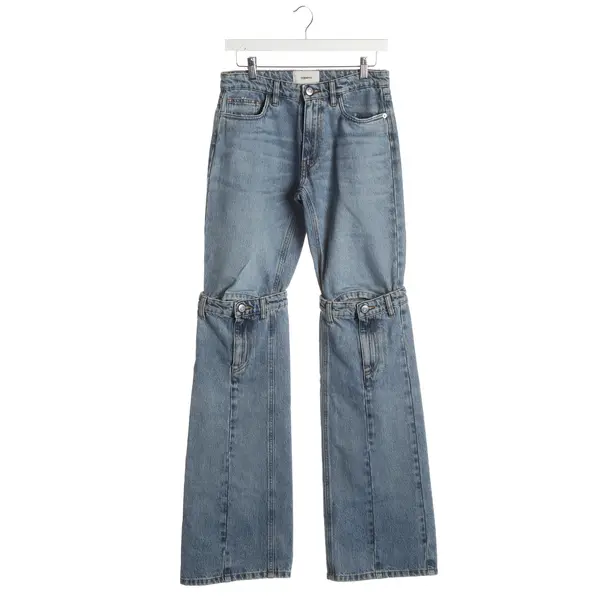 Slim Fit Jeans, in Light Blue, Cotton, Coperni