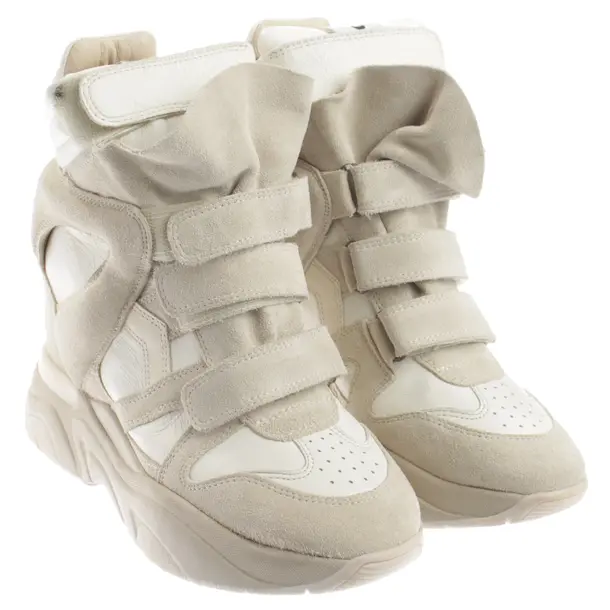 High-Top Sneaker, in Beige, Isabel Marant