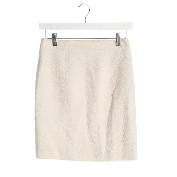 Rock, in Cream, Baumwolle, Chanel