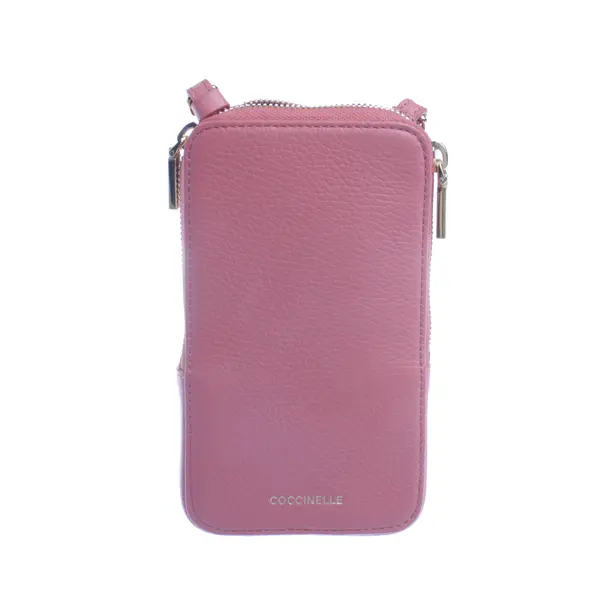 Custodia per cellulare, in Lampone, Pelle, Coccinelle