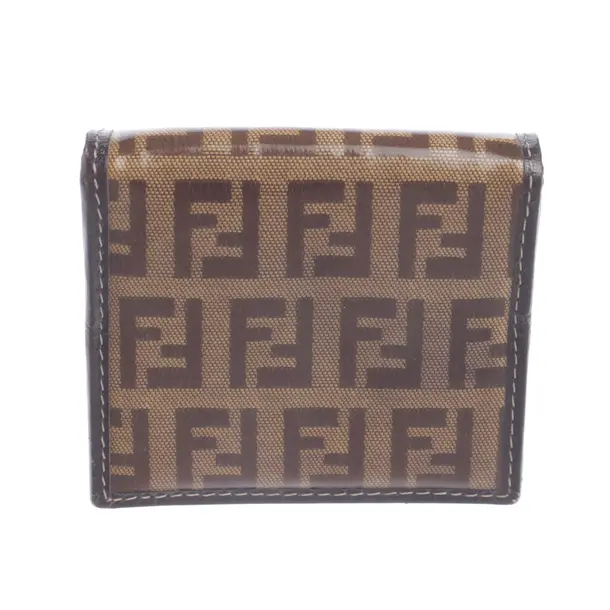 Etui, in Dunkelbraun, Leder, Fendi