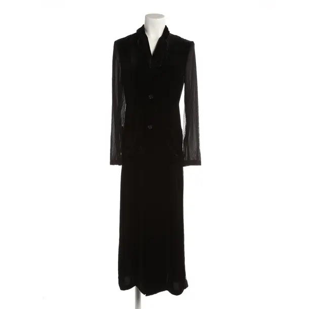 Sommermantel, in Schwarz, Viskose, Alexander McQueen