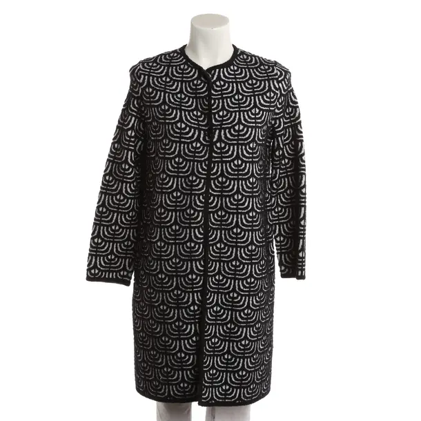 Übergangsmantel, in Schwarz, Wolle, Missoni M