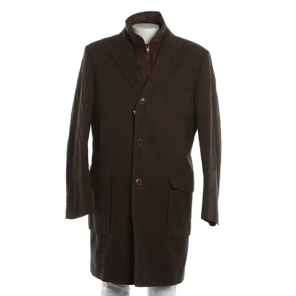 Wintermantel, in Braun, Baumwolle, Fay