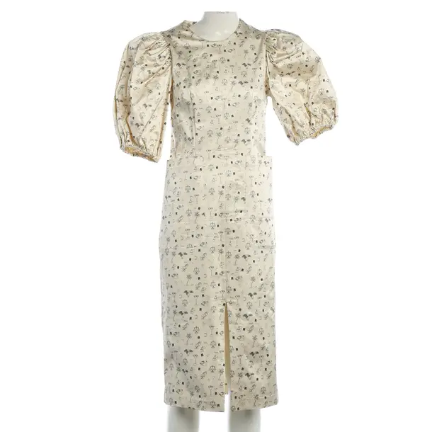 Cocktailkleid, in Cream, Viskose, Rotate Birger Christensen
