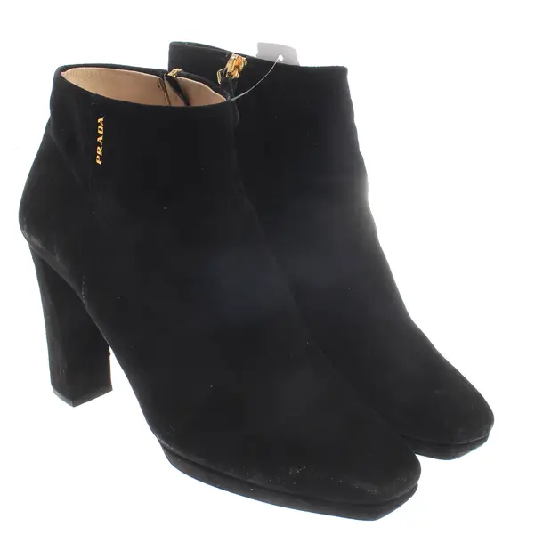 Stiefeletten, in Schwarz, Prada