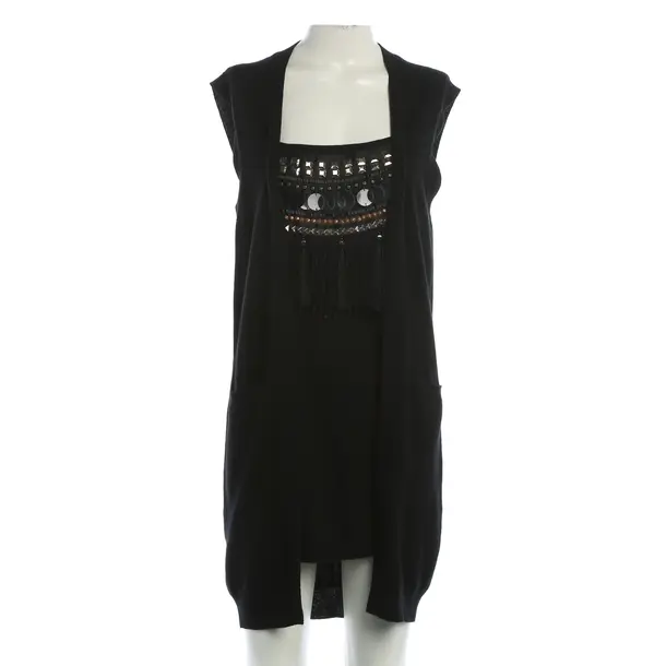 Kleid, in Schwarz, Wolle, Missoni M