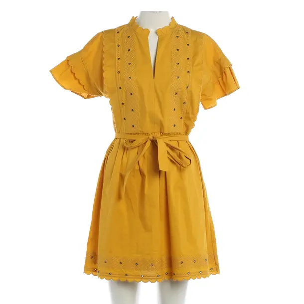 Kleid, in Orange, Baumwolle, Twin Set