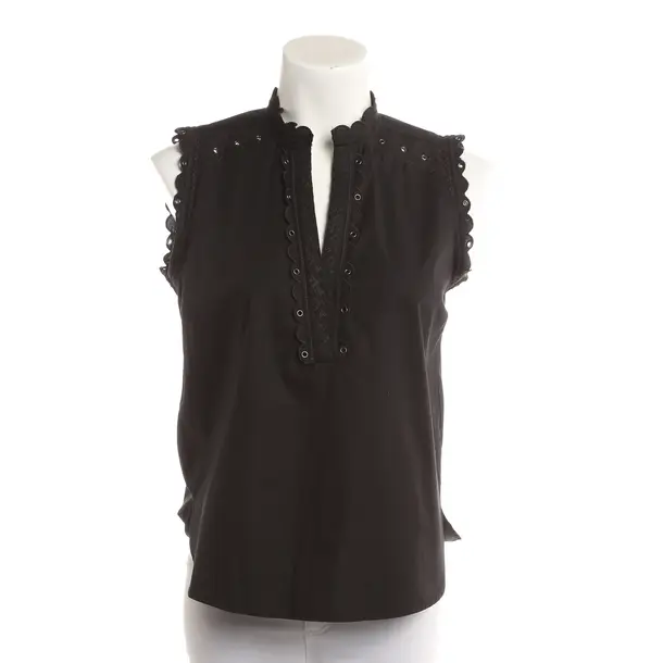 Top, in Black, Cotton, Twin Set