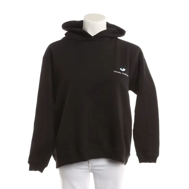 Hoodie, in Black, Cotton, Chiara Ferragni