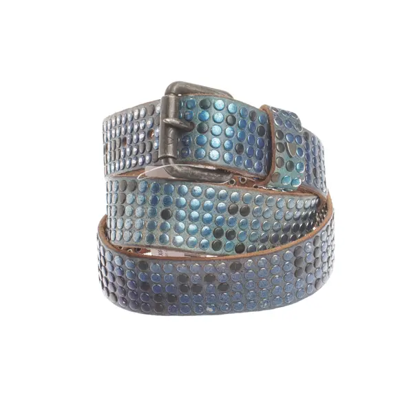 Belt, in Blue, Leather, HTC